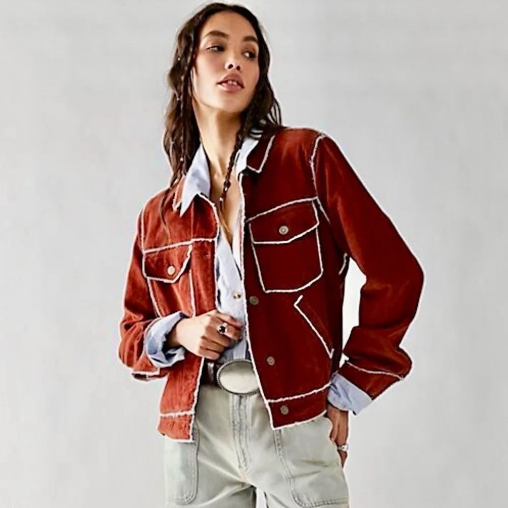 Free People Heartland Corduroy Jacket